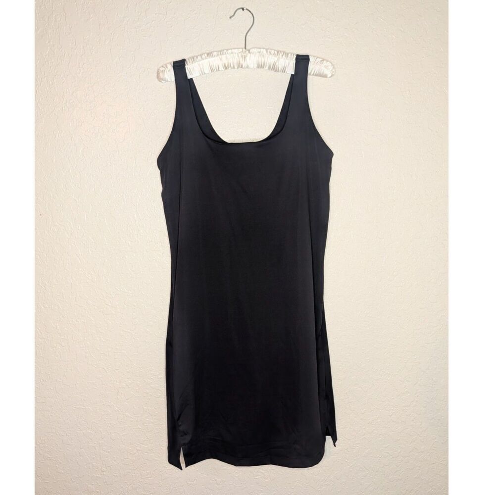 Old Navy Black Powersoft Athletic Dress Built In Shorts Bra Large Tall LT